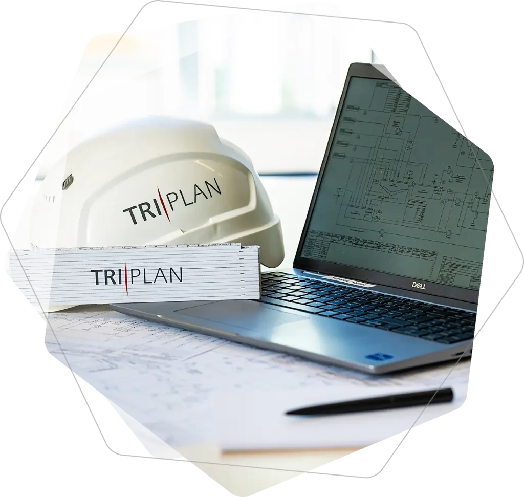 Der Baumanagement-Ansatz von Triplan ist die Steigerung der Produktivität und Bauqualität